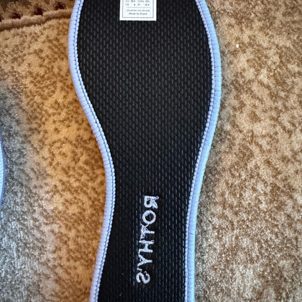 Rothy's The Flat Ballet Shoes Grape Crush Lilac Lavender Purple Size 8.5 - Picture 3 of 3